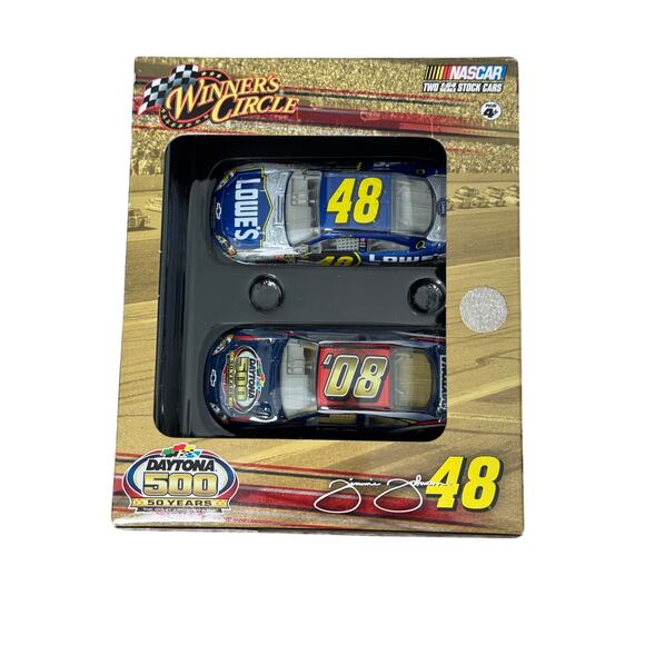 DAYTONA 500 NASCAR Winners Circle 48/08; Diecast Car set, 2008, Limited - Picture 2 of 6